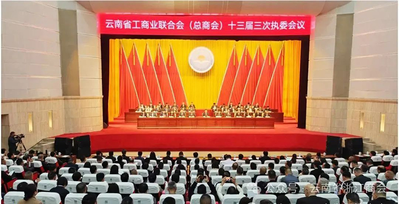 云南省工商联十三届三次执委会议在曲靖召开