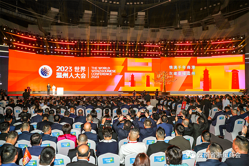 “情满千年商港 共建幸福温州”——我会执行会长王国新应邀出席2023世界温州人大会
