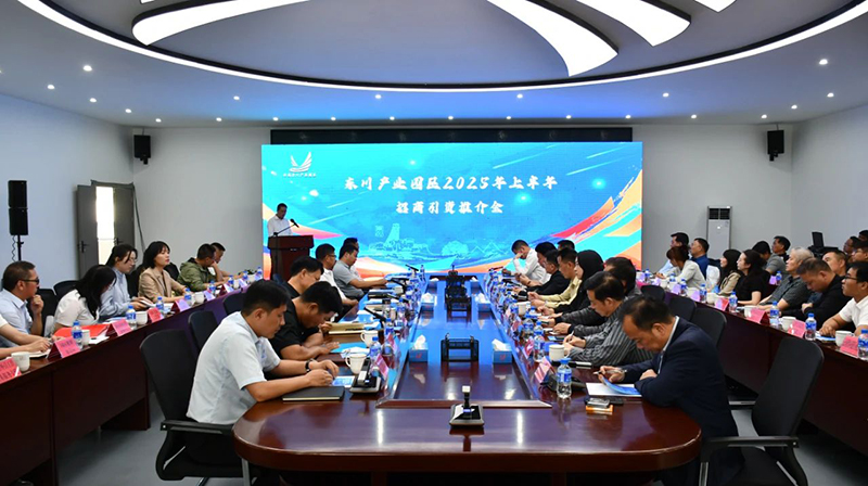 东川产业园区成功举办2025年上半年招商引资推介会