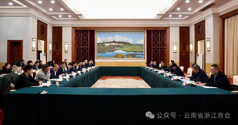 浙商总会企业家投资考察座谈会在昆明举行